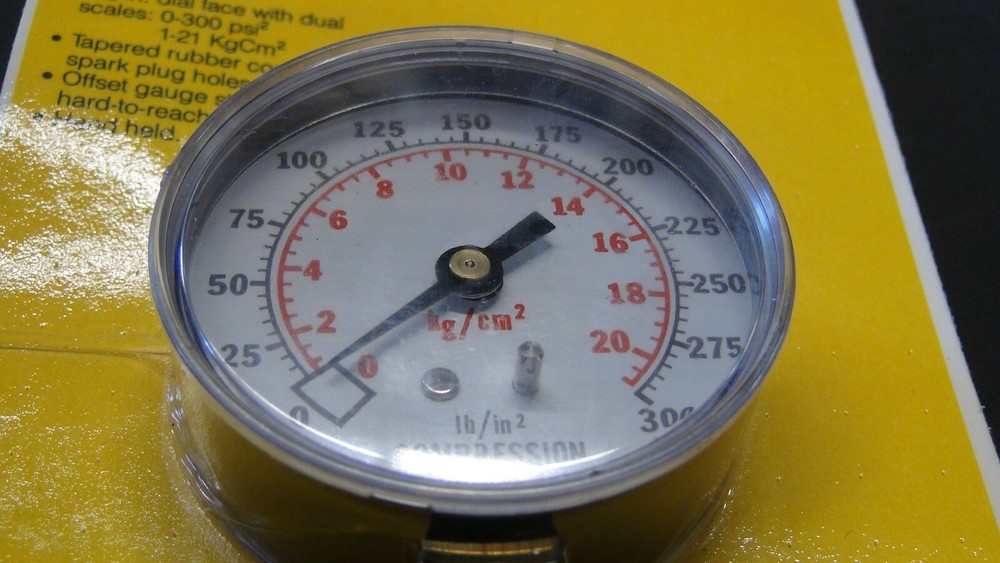 CALVAN CAL-VAN 55 ENGINE COMPRESSION TESTER 0-300PSI MADE IN USA