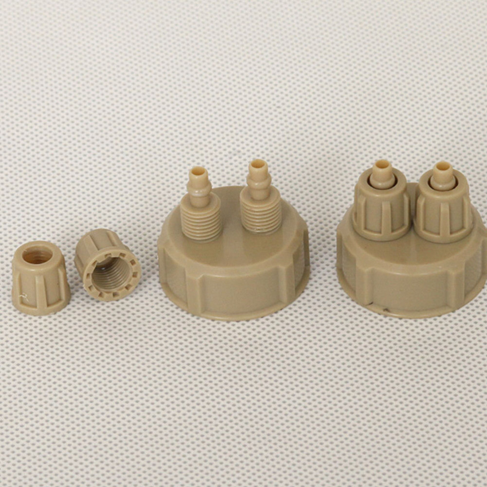 6PCS CO2 Diffuser Caps Reactor Bottle Caps Aquarium Plants System Accessories