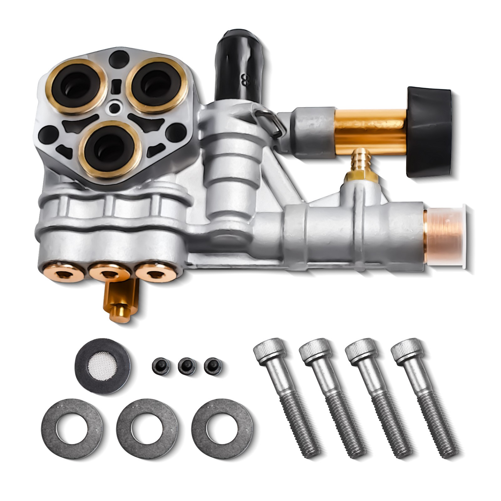 7108366 Washer Pump Manifold Kit For 510020 520006 Axial Cam Pressure WasherPump