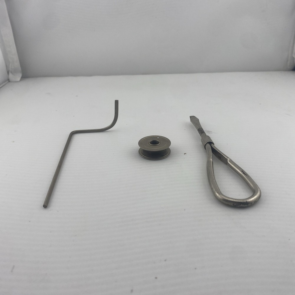 Screw drivers, vintage sewing machine, Two Items