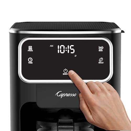 10-Cup Touchscreen Coffee Maker with Thermal Carafe