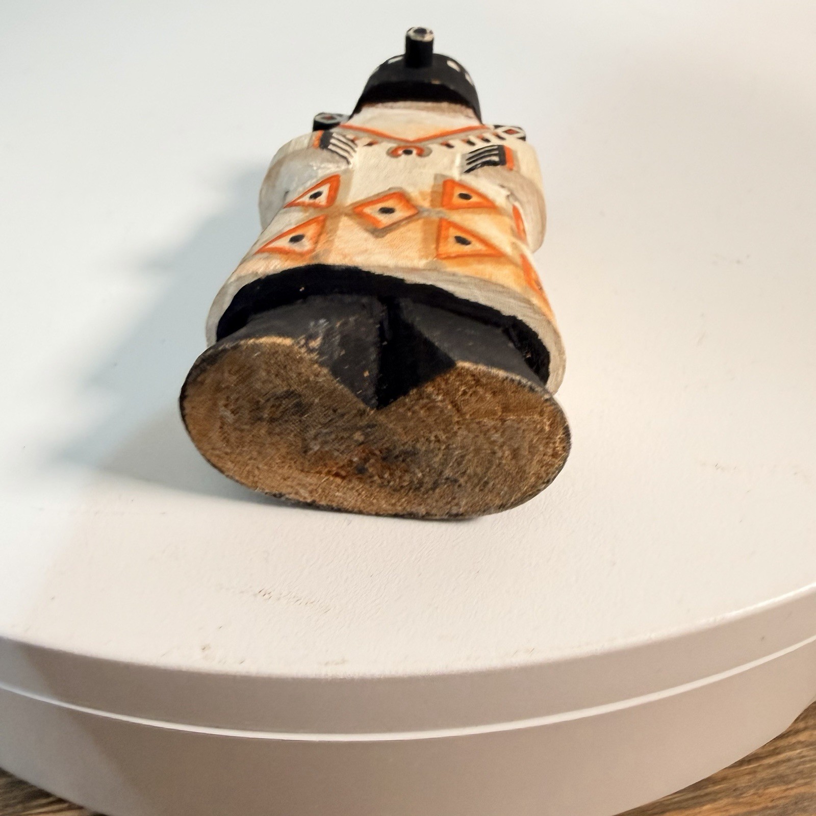 VTG ROUTE 66 New Mexico KACHINA DOLL Hopi Fred Harvey Tourist Poster Paint