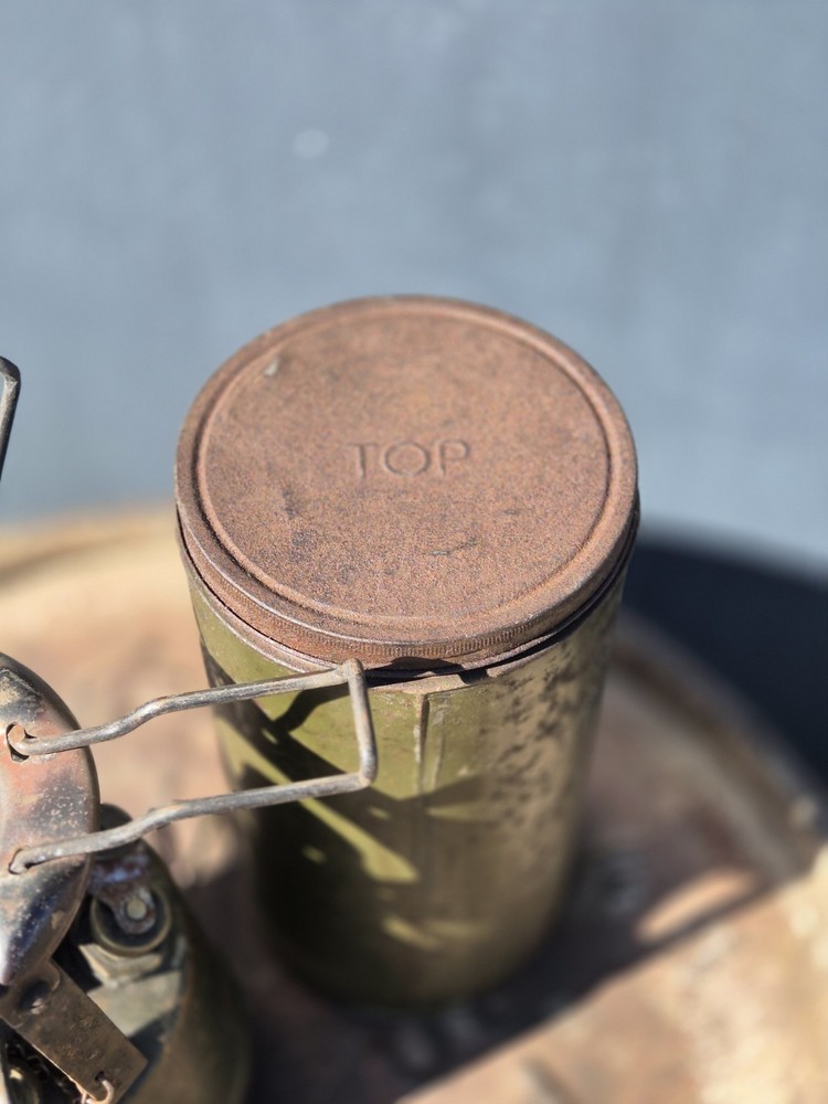 WW2 British Army Paraffin Stove Cooker by Hurlock Original with case