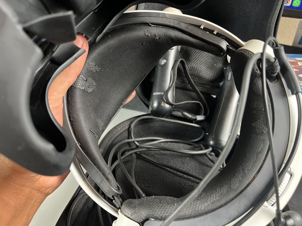 PlayStation VR PSVR Bundle w/ Move Controllers Doom VR Games Tested