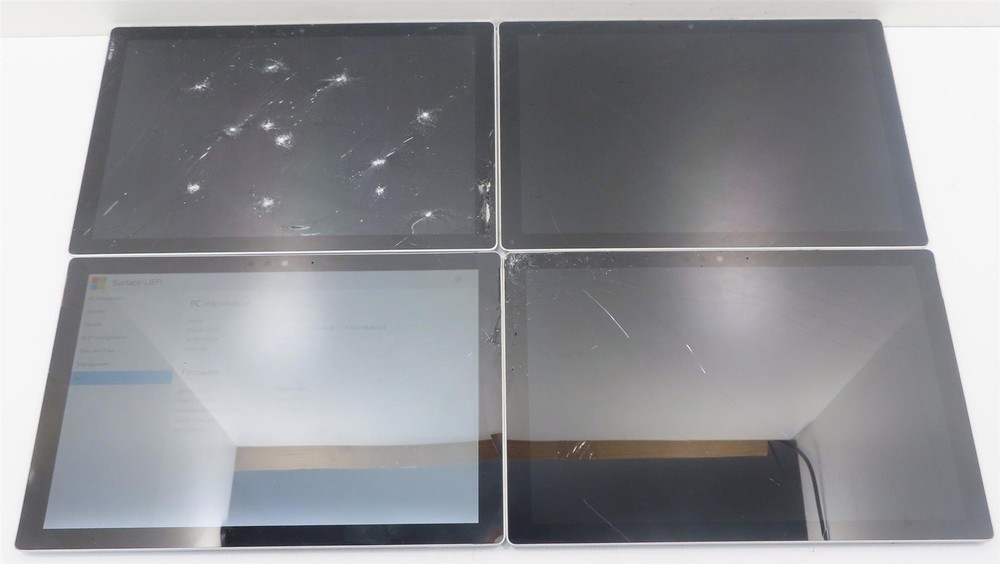 Lot 4 Microsoft Surface 5 1796 128GB