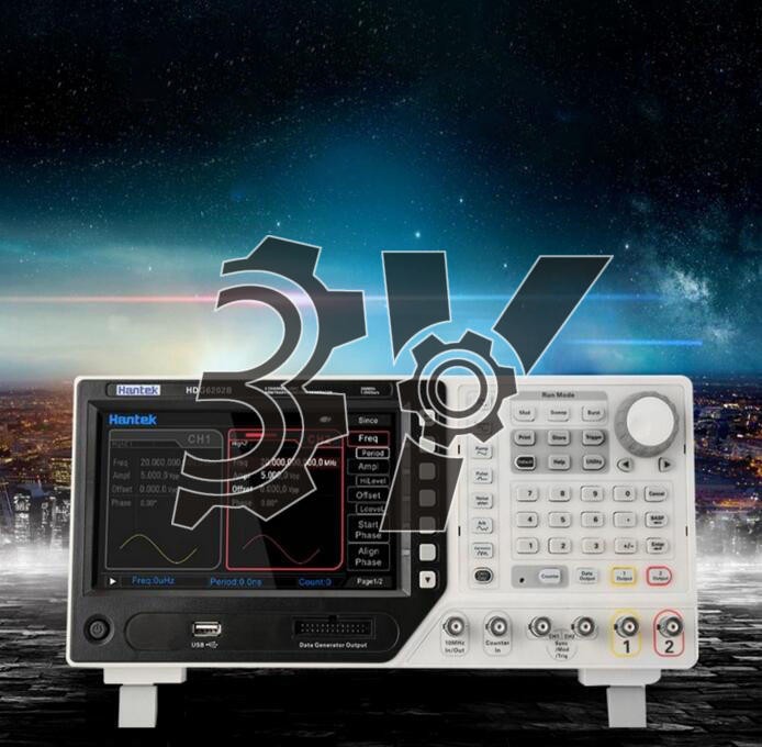 1x Hantek Arbitrary waveform Function generator HDG6202B New