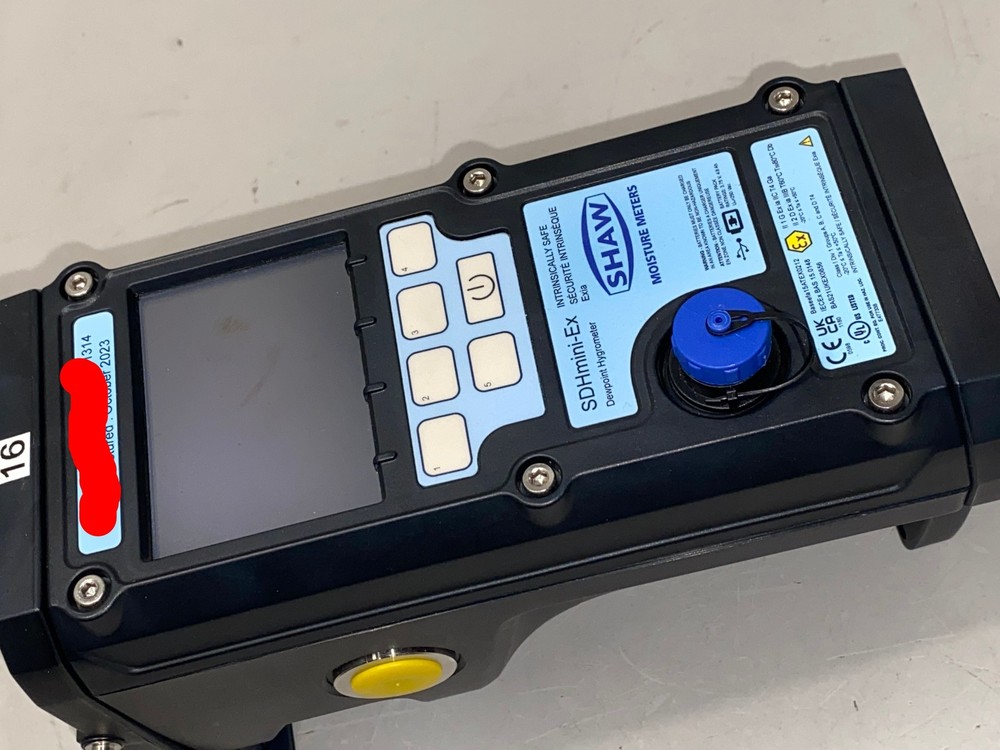 Shaw - Model SDHmini-Ex Portable Hygrometer