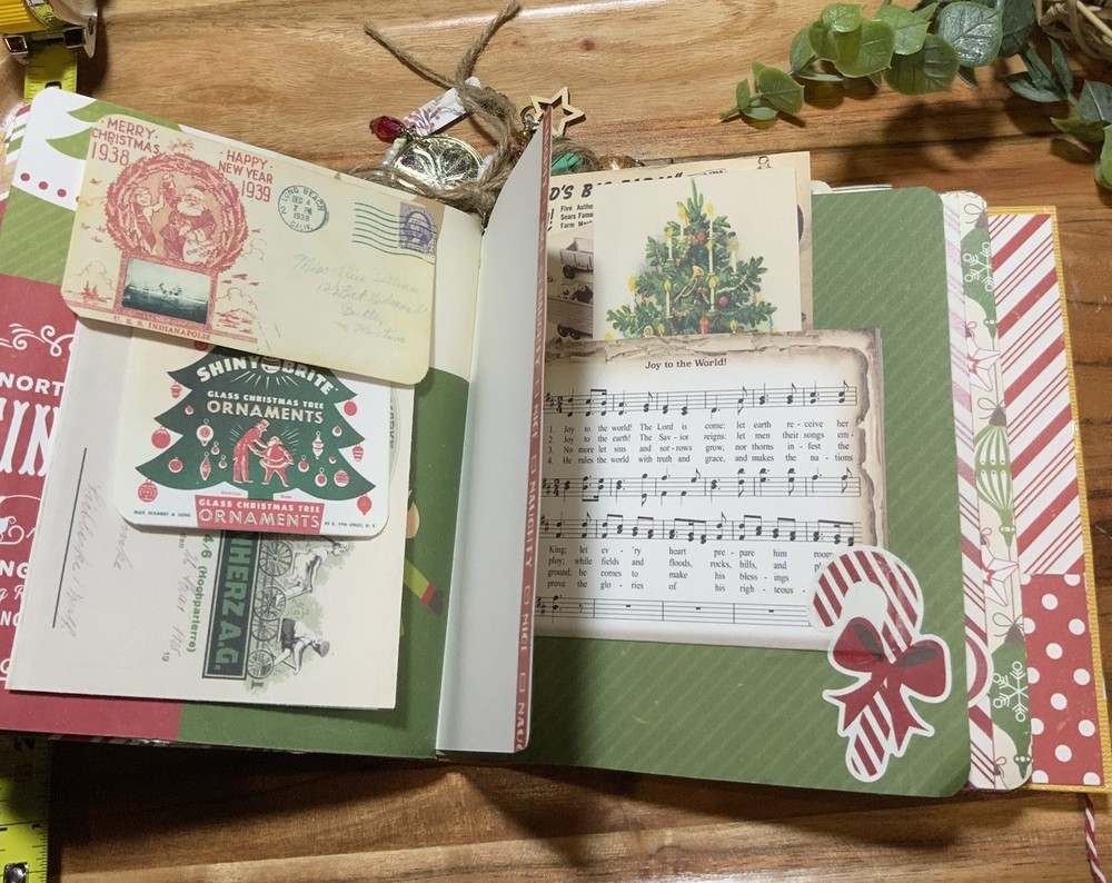 Christmas Handmade Junk Journal