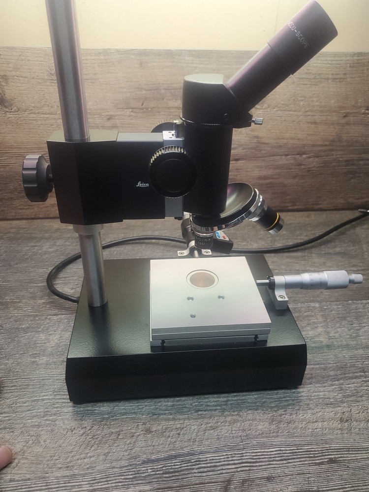 SONOGAGE Exactascope Calibration Microscope Leica