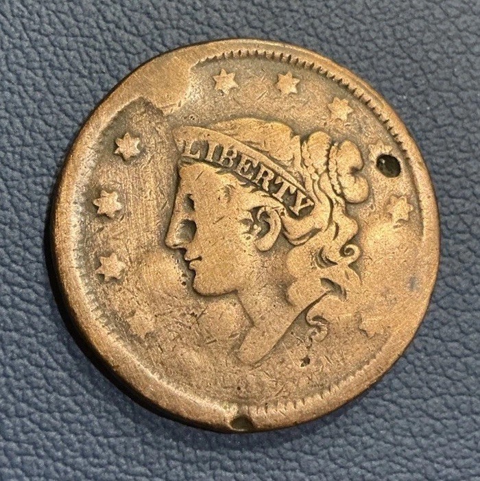 1838 Large Cent – Early Copper