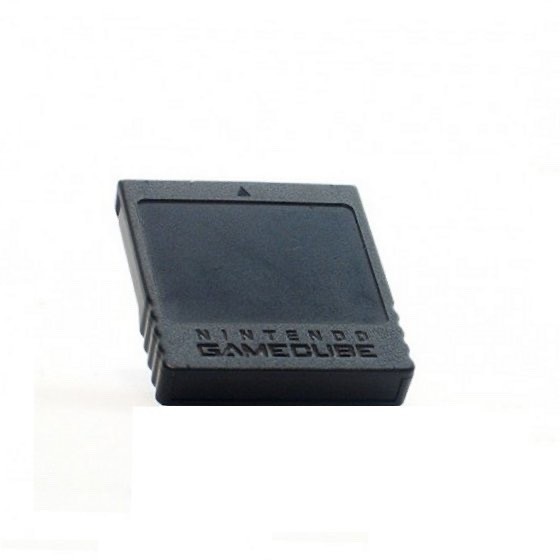 Nintendo GameCube Memory Card 251 Block Official Black DOL-014 Genuine OEM