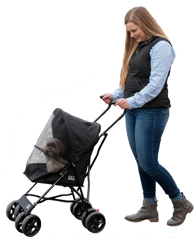 Pet Gear Travel Lite plus Stroller, Compact, Easy Fold, No Assembly Required, La