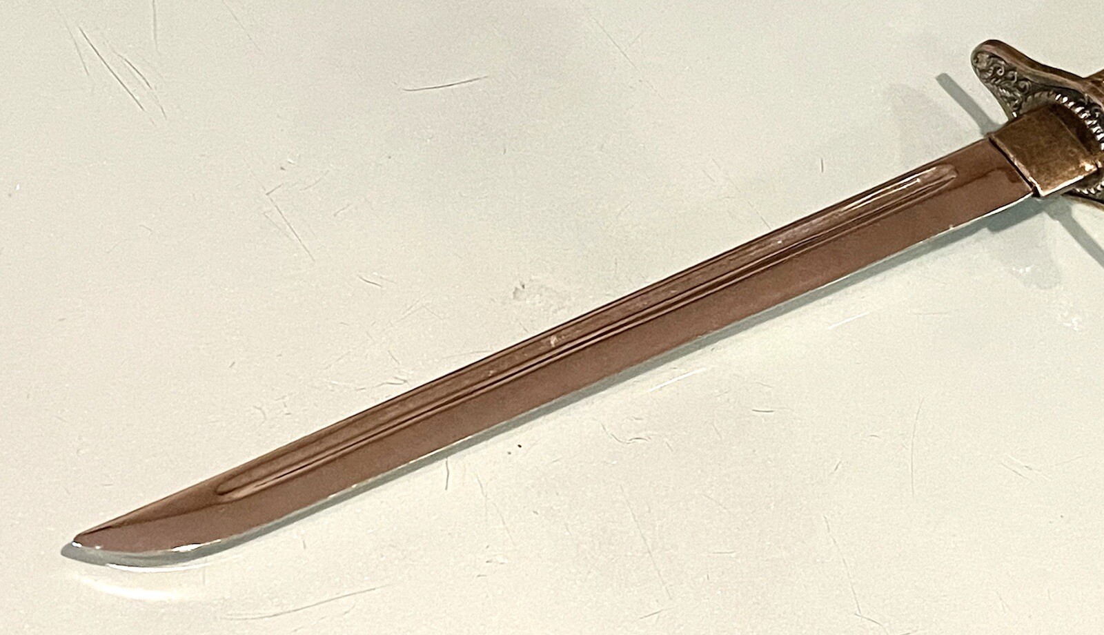 Vintage Unused Spain Quality Repro Japan WW2 Officer Tanto Daggef Knife Scabbard