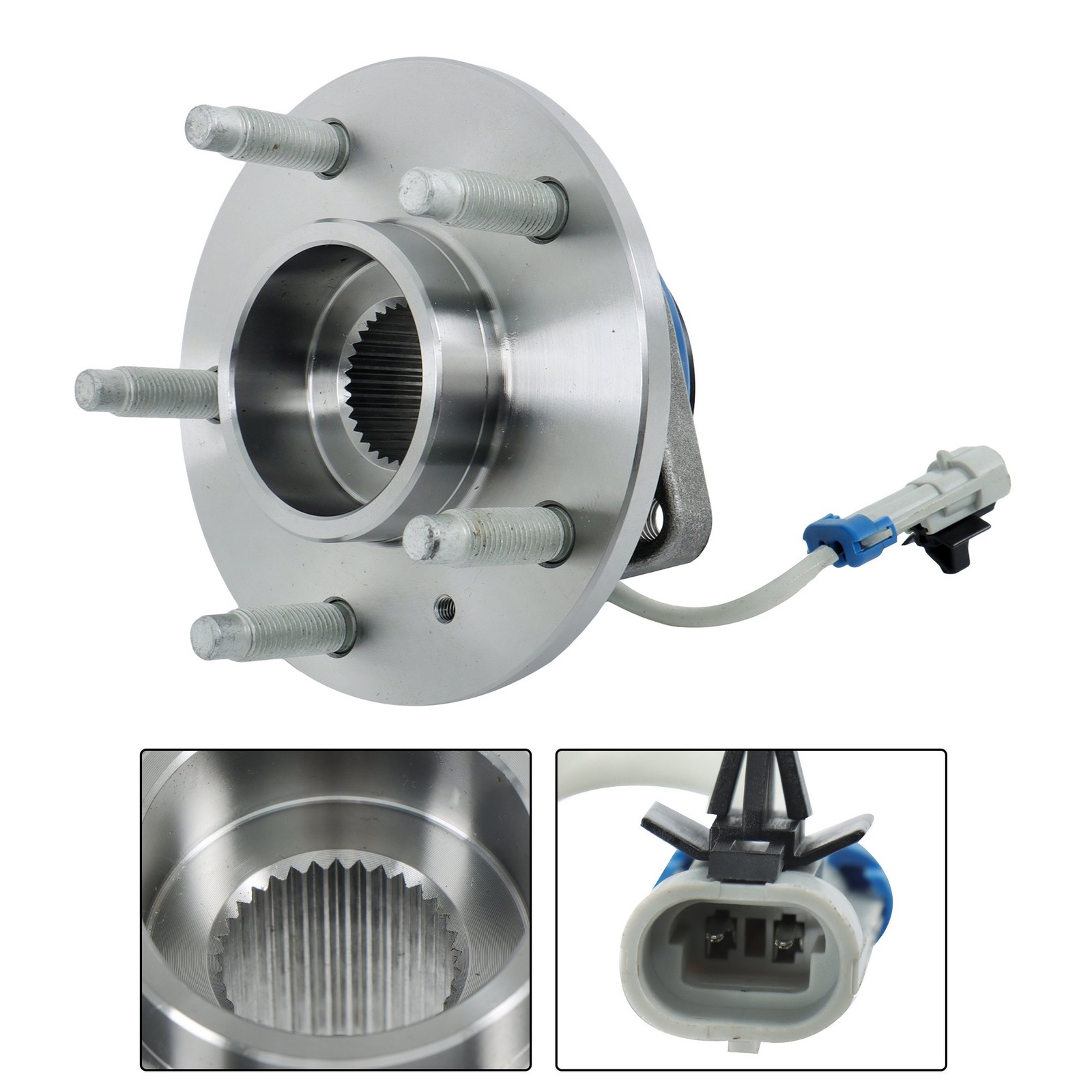 2× Front Wheel Hub & Bearing Assembly For Chevrolet Impala Pontiac Grand Prix