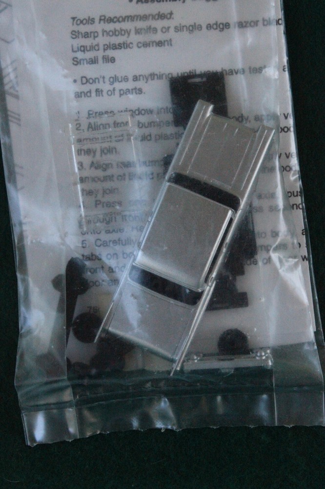 Athearn Model Sedan KIT HO New in Package Various Colours