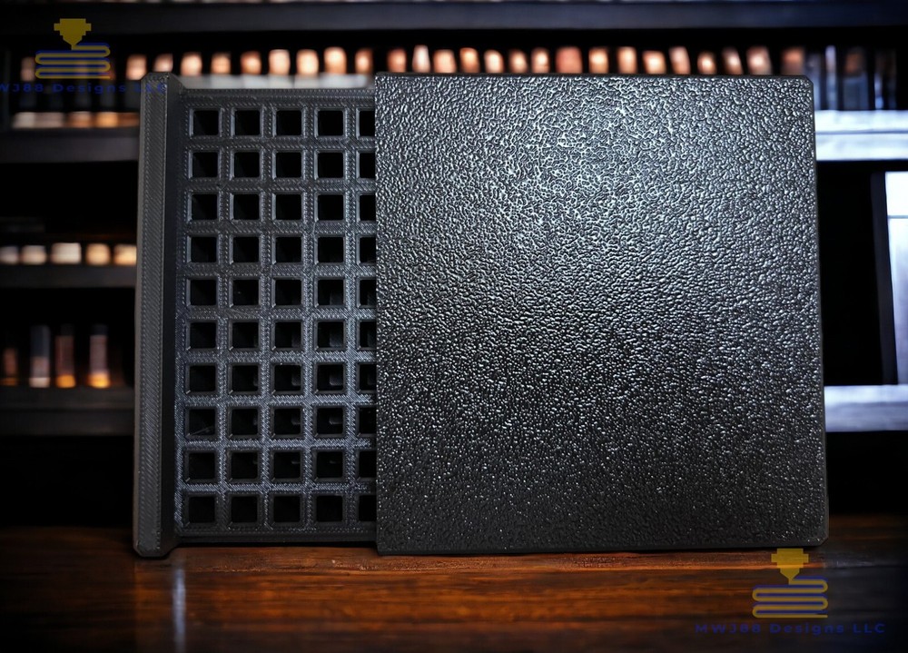 SQUARE 100 Round Sliding .22lr Ammo Storage Box Case - Multiple Colors!