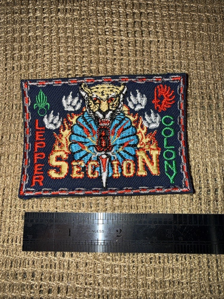 French Foreign Legion LEPPER COLONY 8 Section Commando Afgan War Patch
