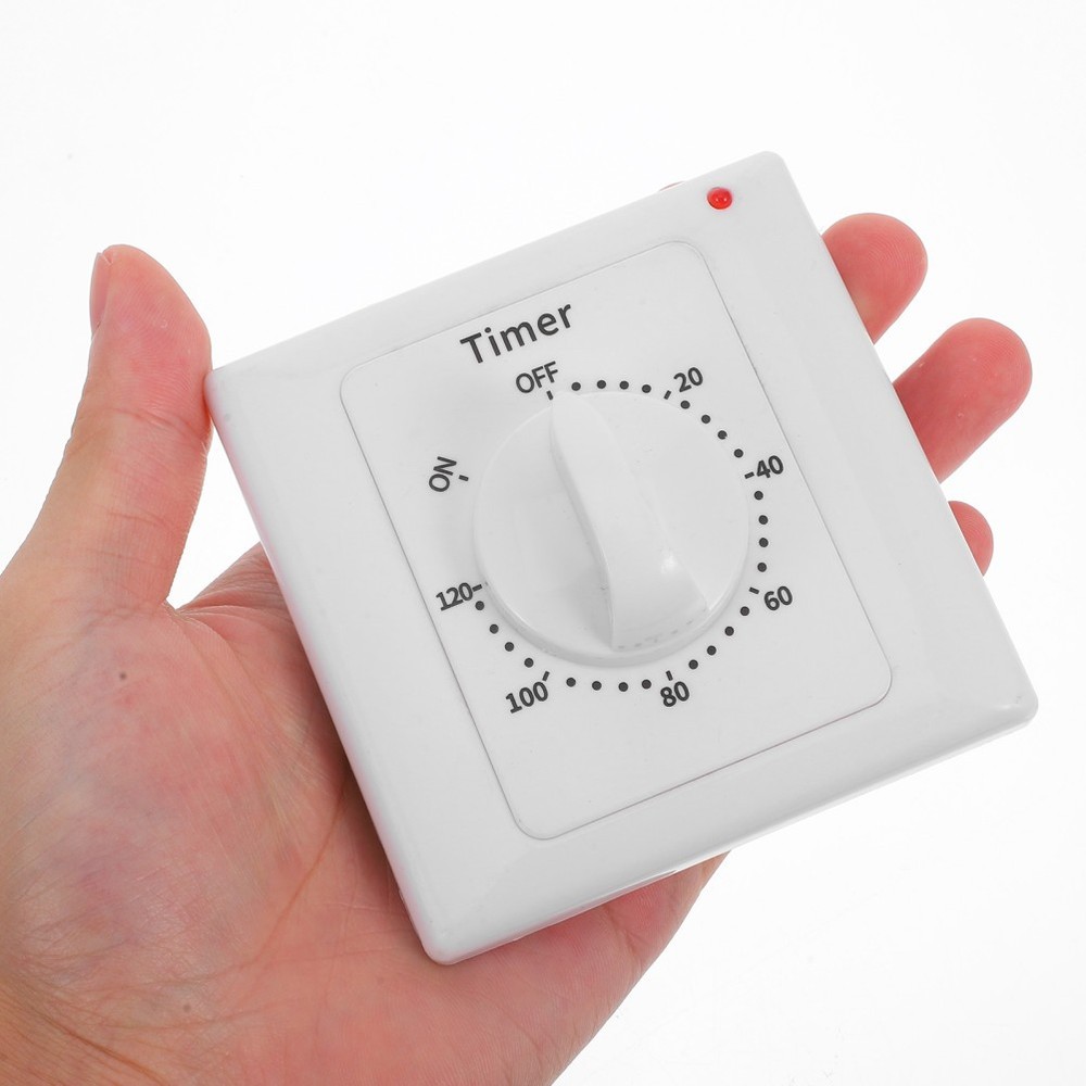Mechanical Timer Switch For Electrical Outlets Indoor Light Timer With Countdown