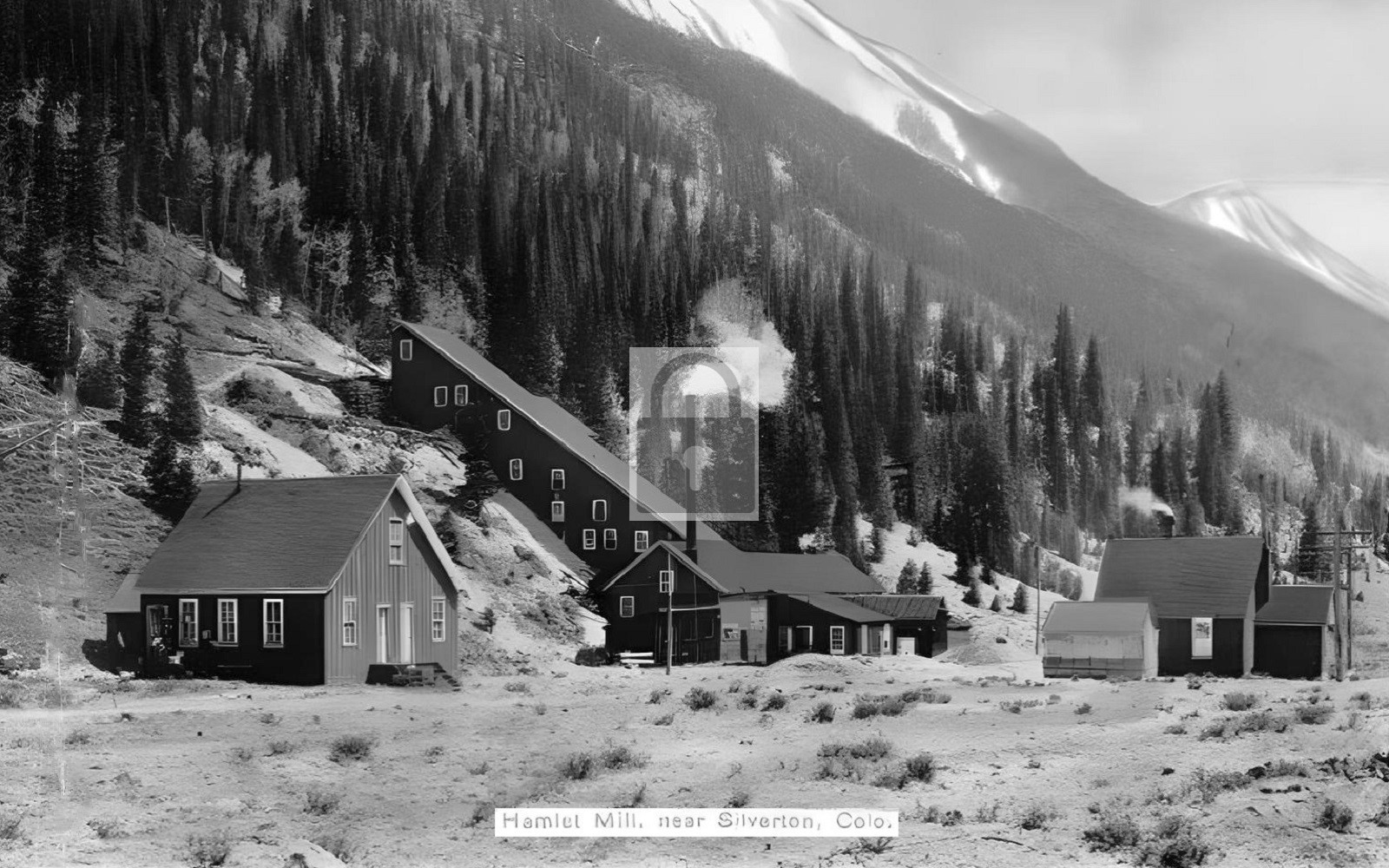 Hamlet Mill Silverton Colorado CO - Reprint