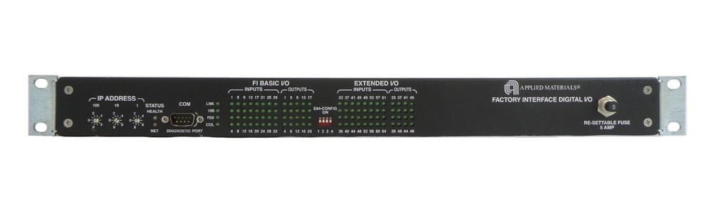 MKS Instruments AS01225G-03 Factory Interface Digital I/O Module Working Surplus