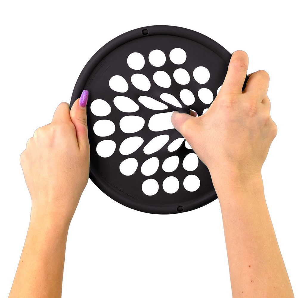 Cando Hand Exercise Web - Low Powder - 7" Diameter - Black - X-Heavy