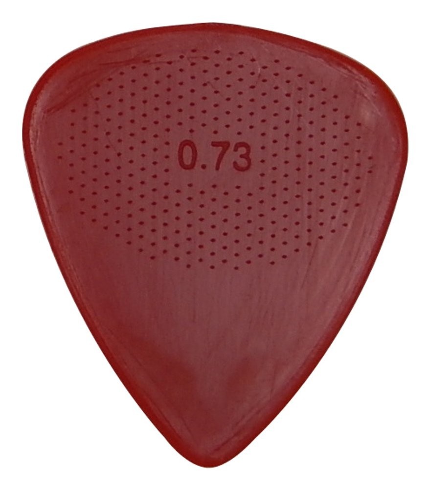 8 Pack Cat Tongue Nylon Guitar Picks, .73mm, Thin, Flexible, Grip, Bass