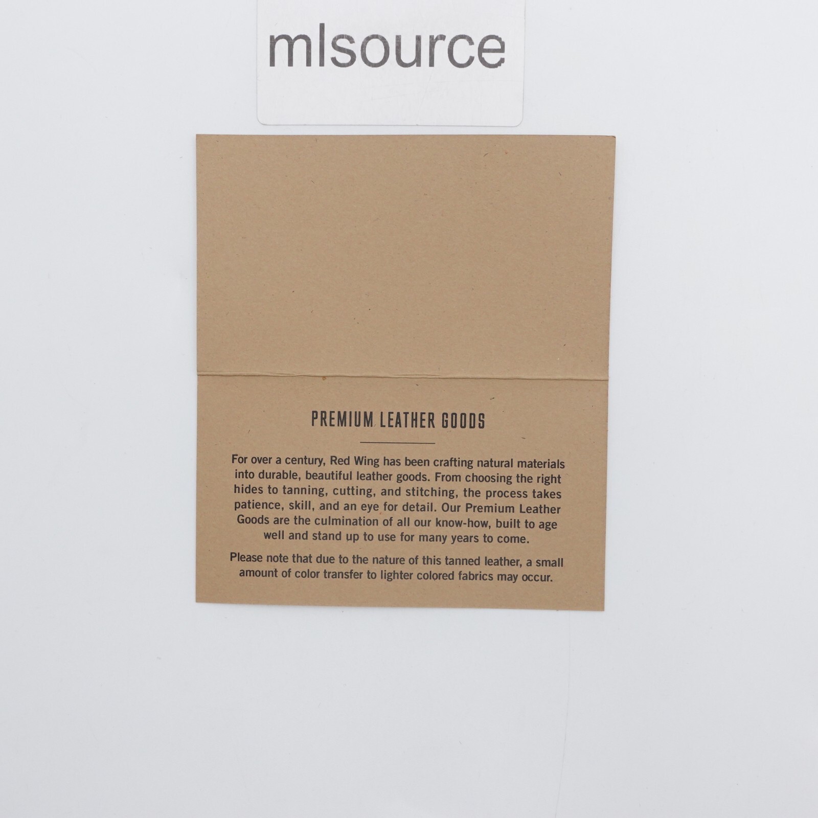 Red Wing Leather Passport Wallet 95012 Oro Russet Frontier