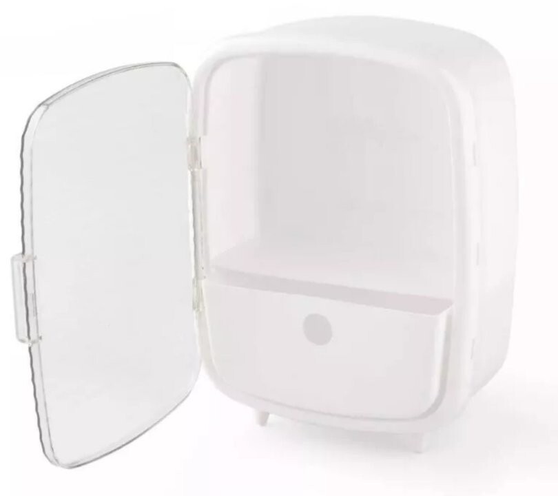 White Plastic Makeup Container - Target