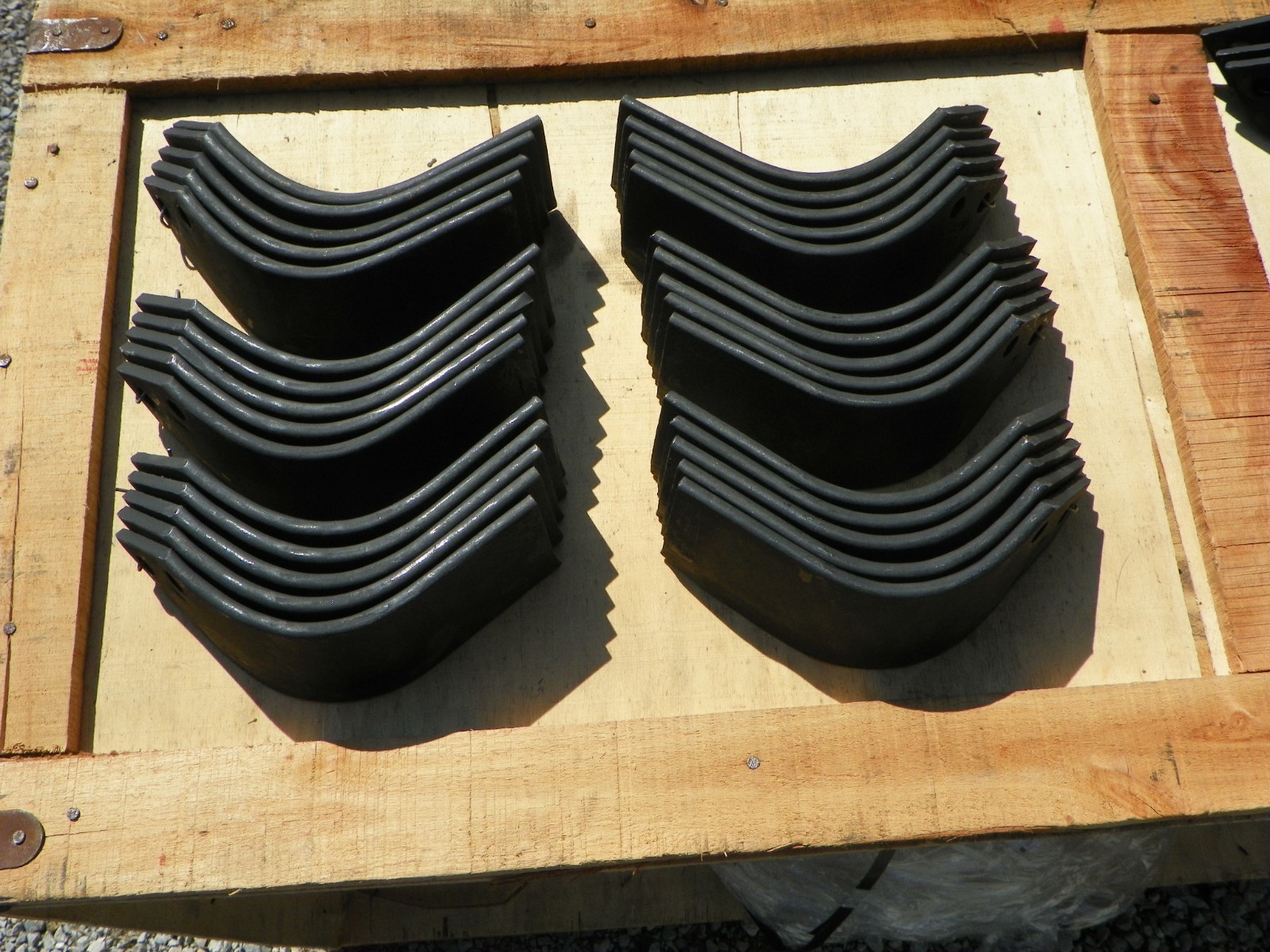 Agric Replacement Tiller Tines Code 04503303 & 04503400 Full Set 50" Machine