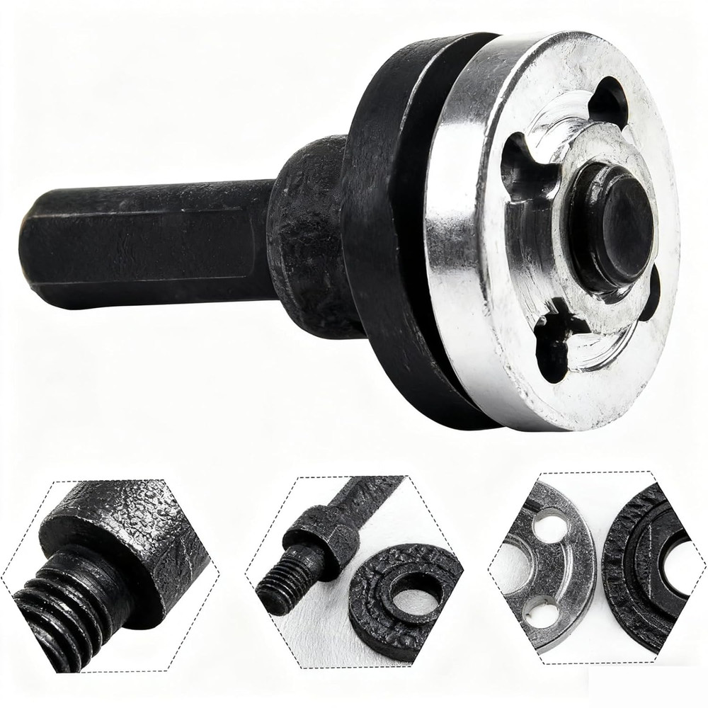 2PCS Angle Grinder Adapter Kit, Drill to Grinder Conversion Connector Set for...