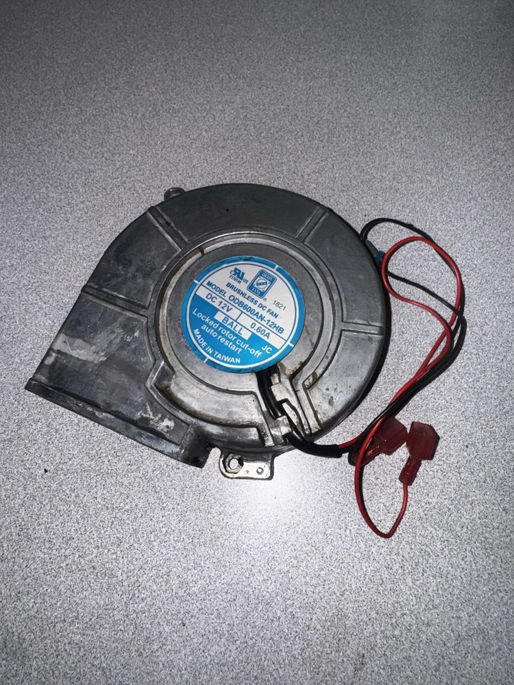 Blodgett Fan, 12Vdc Blower 54897