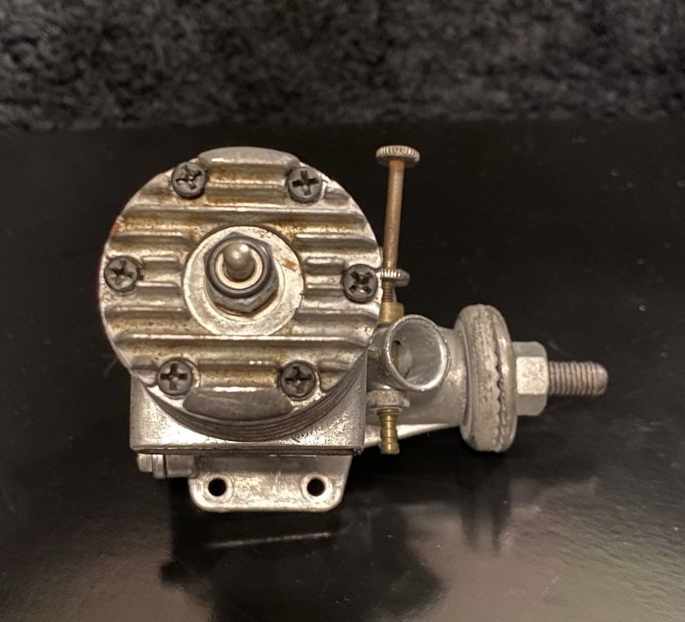 FOX 35 Vtg 2-stroke Glow Plug Model Airplane Engine. Control Line Stunt Planes