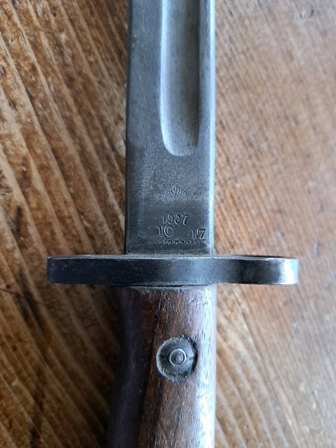 Antique 1907 Wilkinson Bayonet With Scabbard Good Condition WW1/WW2 Photos