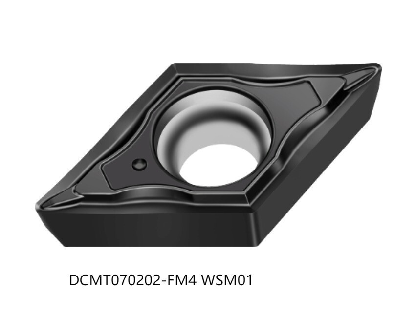 10  PCS  ORIGINAL  INSERTS     DCMT070202-FM4 WSM01