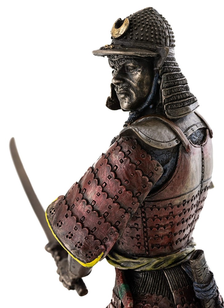 Top Collection Medieval Japanese Samurai Statue - General Minamoto Warrior Sc...