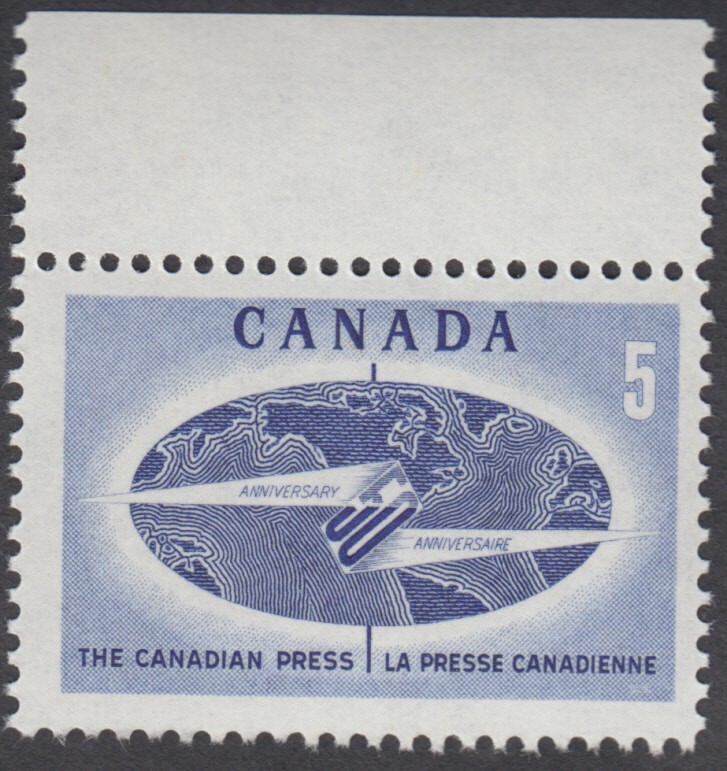 Canada -  #473 Canadian Press - MNH