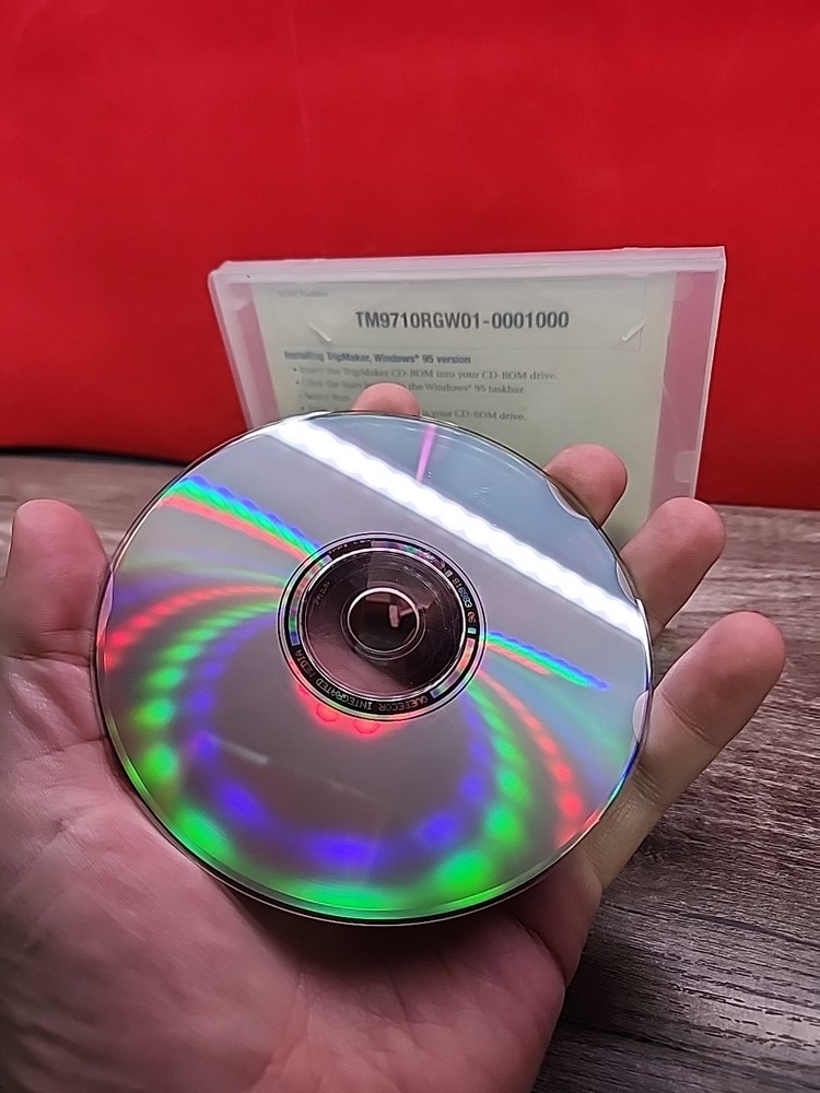 RAND McNALLY Trip Maker 1997 Edition CD-ROM w/ Manual