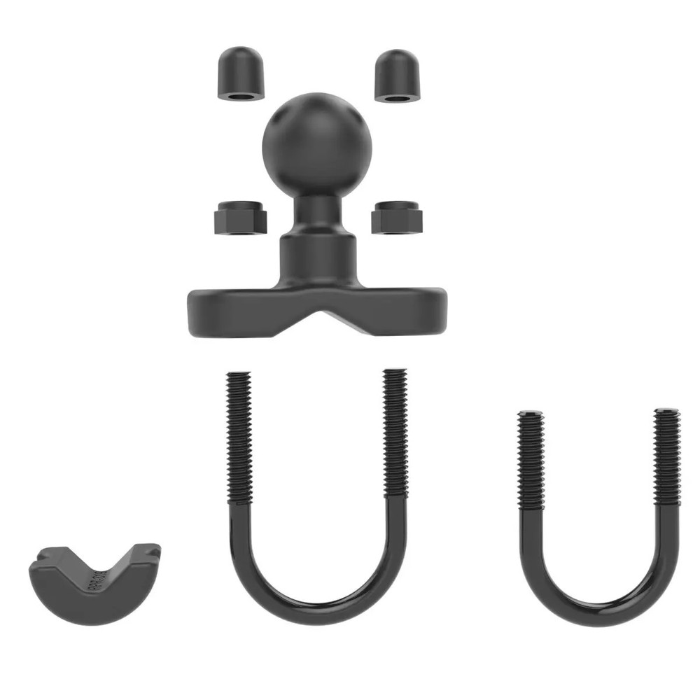RAM Mounts U-Bolt Base Black Aluminum