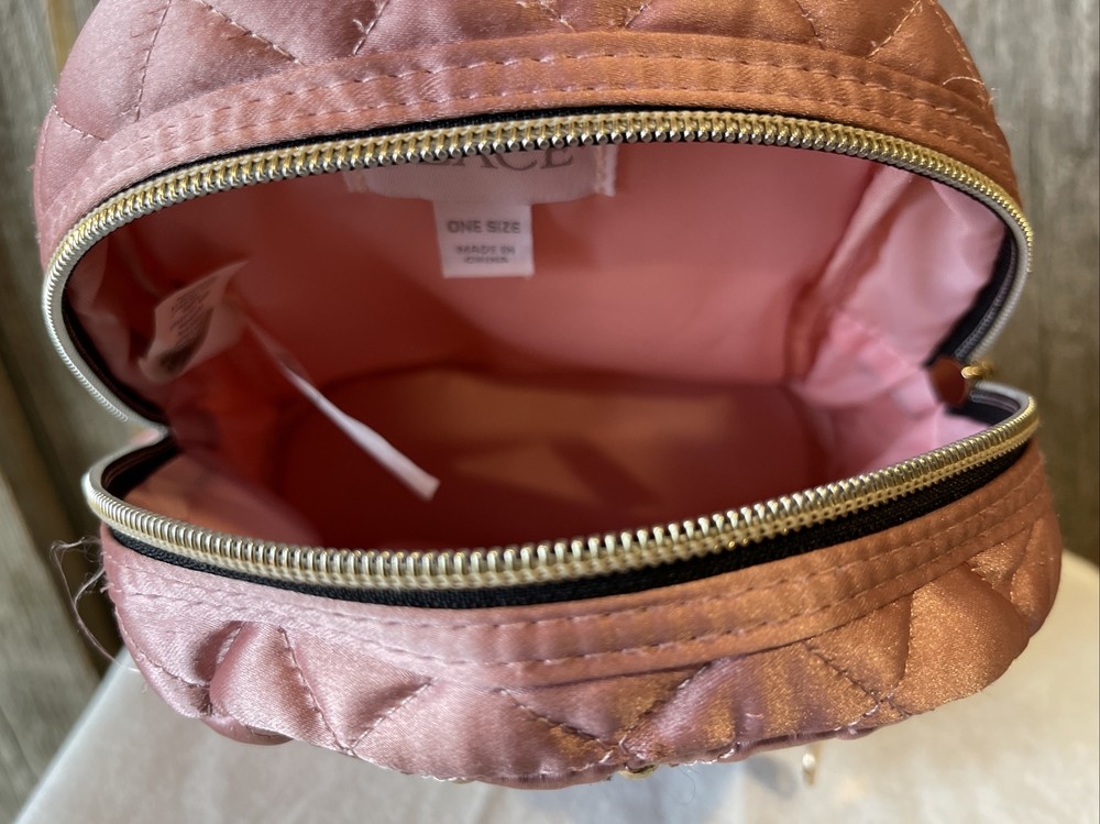 The Childrens Place Pink Patch Mini Quilted Backpack