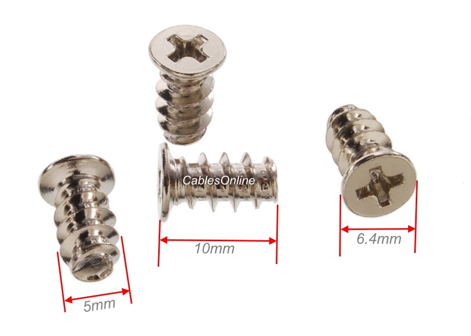 25-Pack M5 Self tapping thread design Computer Case Fan Screws
