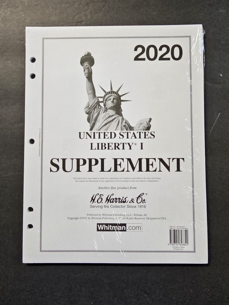 2020 Harris Liberty I Supplement  * NEW *
