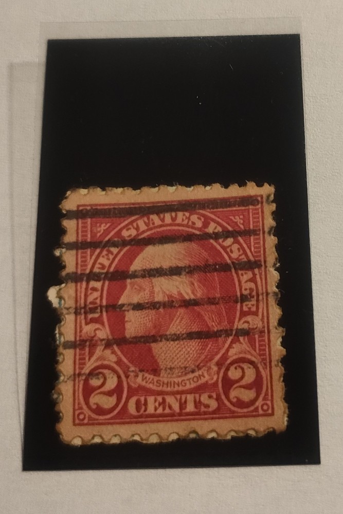US Stamp 2 Cents Washington.