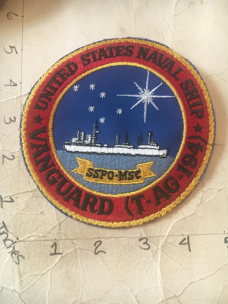 US Navy USSN Vanguard TAG-194 patch 6/9/25