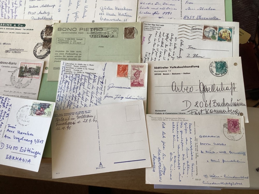 Italy collection postal postcards 20 items Ref A2043