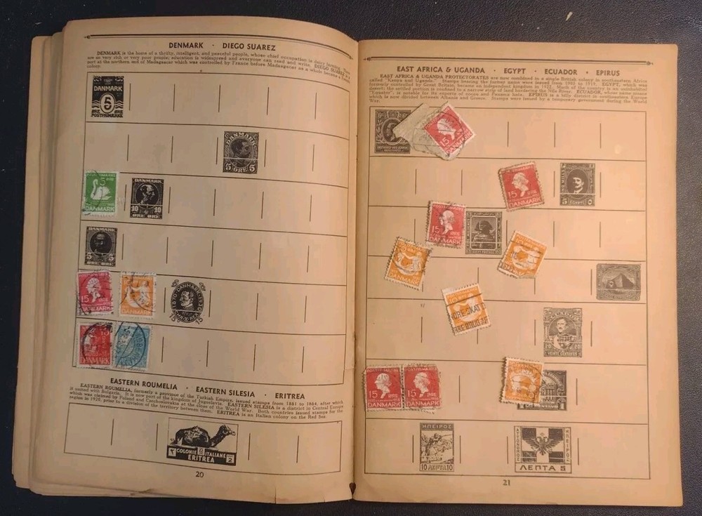 Discoverer Album Stamp Collector's Book