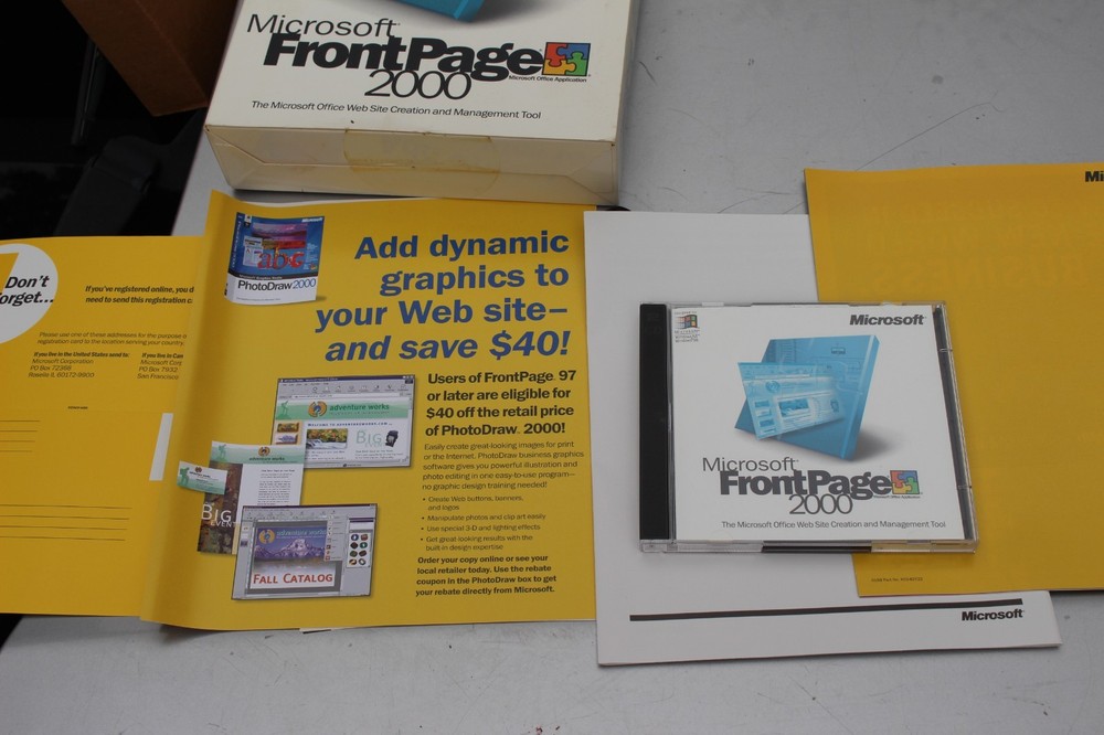 Vintage Microsoft Visual C++ 6.0 Professional Edition (1999) – CD-ROM for Window