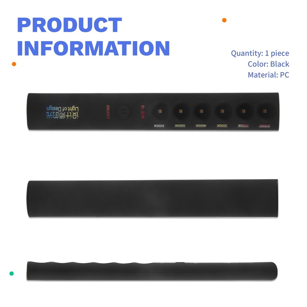 6 Modes Color Temperature Lamp Lighting Motion Sensor Light Tester Tool A H6E8