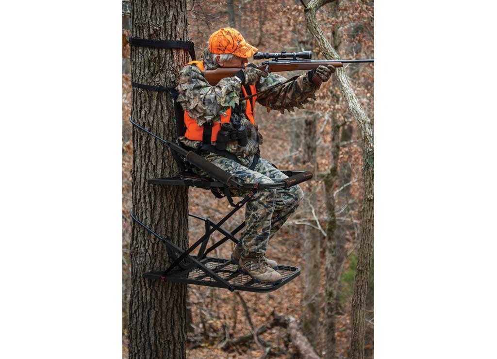 OL'MAN Outdoors OT-250 Stealth Mode Steel Climbing Stand