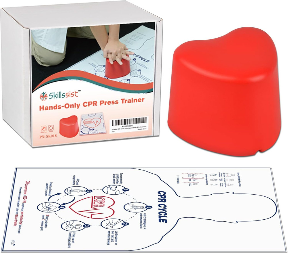 CPR Saver Training Kit，Hands Only CPR Trainer for First Aid Instructors, Nursing