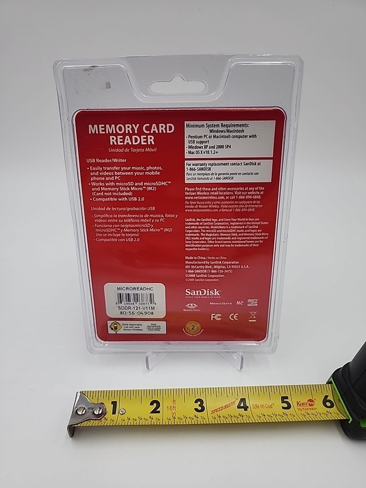 SanDisk MobileMate Micro Memory Card Reader from Verizon Wireless